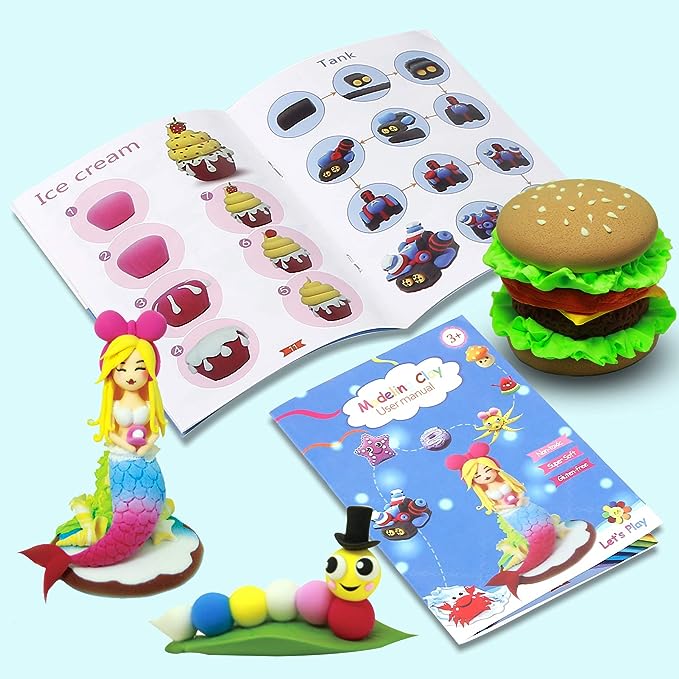 36 Colors Air Dry Clay