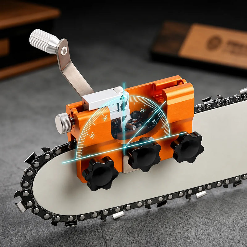⛓️ Manual Chainsaw Chain Sharpener – Restore Dull Chains Fast