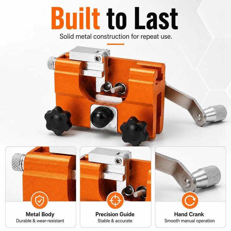 ⛓️ Manual Chainsaw Chain Sharpener – Restore Dull Chains Fast