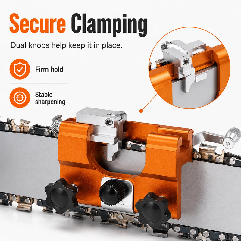 ⛓️ Manual Chainsaw Chain Sharpener – Restore Dull Chains Fast