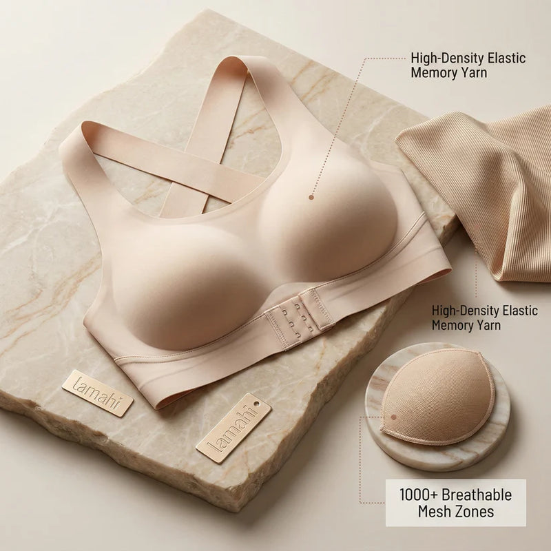 Zenthera™  PostureEase Wireless Bra -Support your back. Shape your confidence
