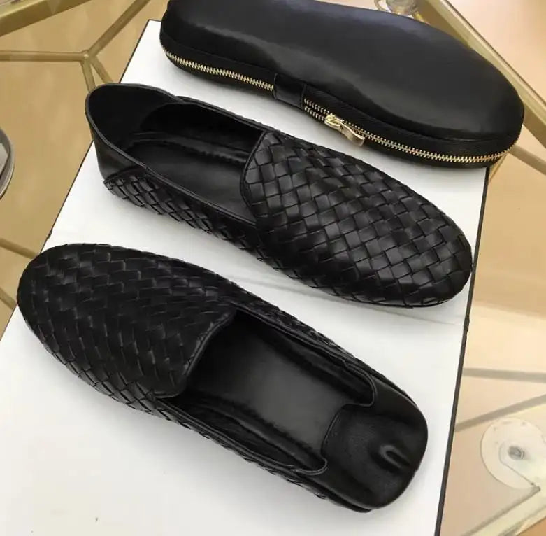 ZenStep Japanese Leather Slip-Ons